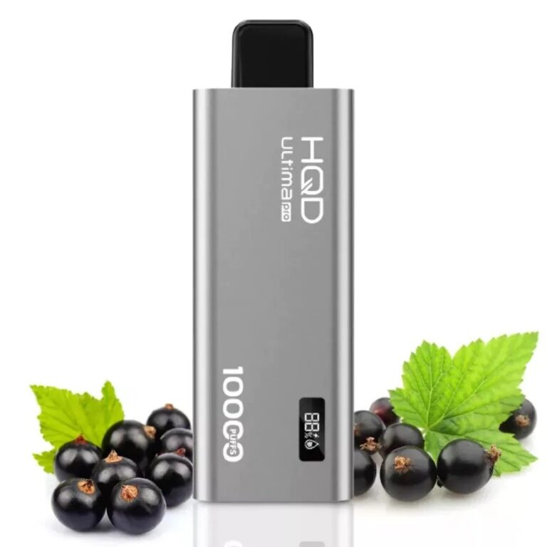 Hqd Ultima Pro Blackcurrant Disposable Puffs Vaporium