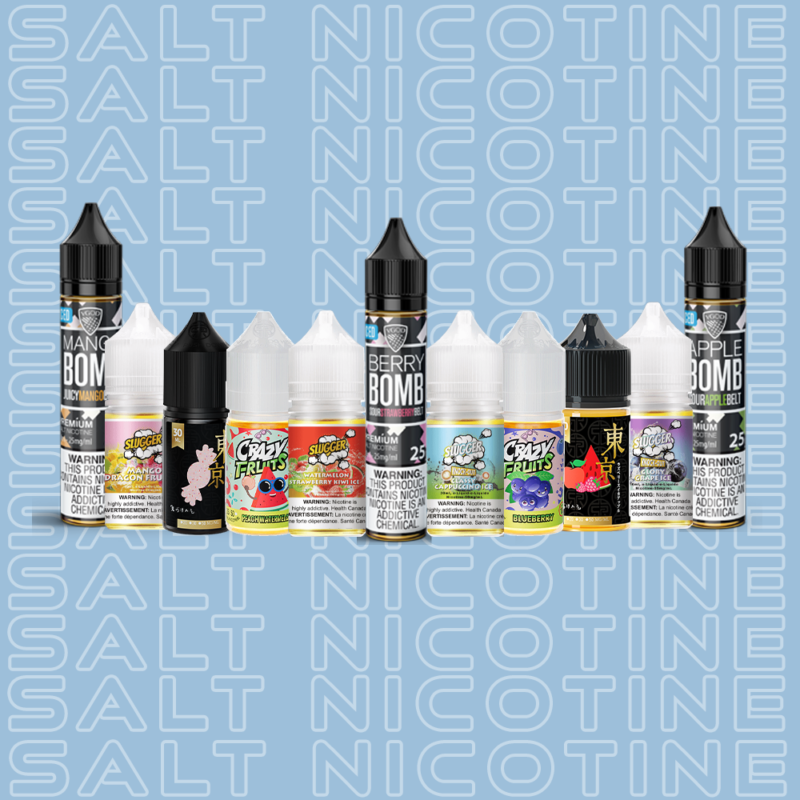 Unleash Flavor. Conquer Cravings. (Salt Nic Devices