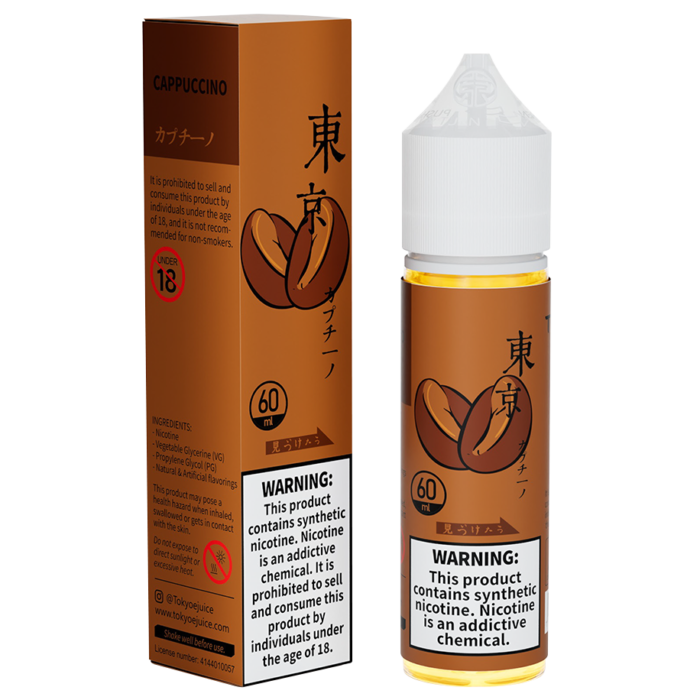 Tokyo Classic Cappuccino E-Liquid (60ml)