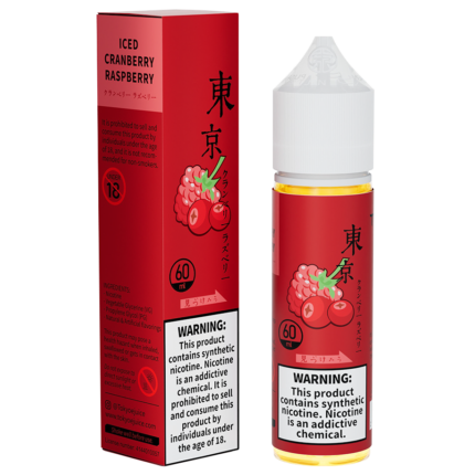 TOKYO Iced Cranberry Raspberry E-liquid 60ml