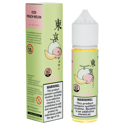 Tokyo Iced Peach Melon E-liquid 60ml