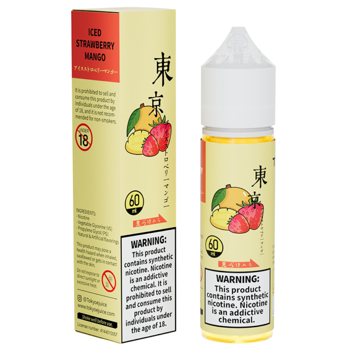 Tokyo Iced Strawberry Mango E-Juice 60ml